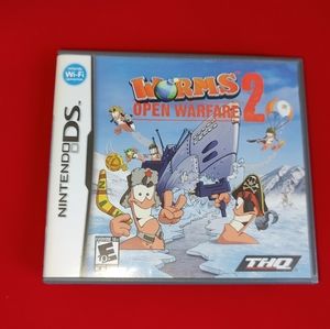 NINTENDO DS Game: WORMS OPEN WARFARE 2
